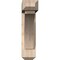 Ekena Millwork Thorton Craftsman Smooth Bracket w/ Offset Brace, Douglas Fir, 5 1/2"W x 22"D x 22"H BKT0604X22X22THR04SDF - alternate 2